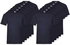 Pack de 12 Fruit of the Loom SC230 - T-Shirt Manches Courtes Homme
