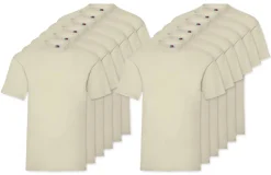 Pack de 12 Fruit of the Loom SC230 - T-Shirt Manches Courtes Homme