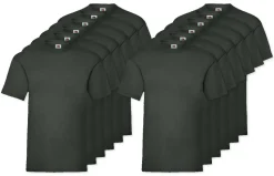 Pack de 12 Fruit of the Loom SC230 - T-Shirt Manches Courtes Homme