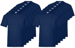 Pack de 12 Fruit of the Loom SC230 - T-Shirt Manches Courtes Homme