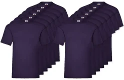 Pack de 12 Fruit of the Loom SC230 - T-Shirt Manches Courtes Homme