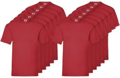 Pack de 12 Fruit of the Loom SC230 - T-Shirt Manches Courtes Homme