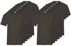Pack de 12 Fruit of the Loom SC230 - T-Shirt Manches Courtes Homme