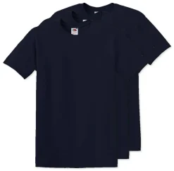 Pack de 3 Fruit of the Loom SC6 - T-Shirt Manches Courtes 100% Coton