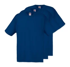 Pack de 3 Fruit of the Loom SC6 - T-Shirt Manches Courtes 100% Coton