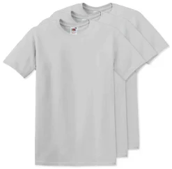 Pack de 3 Fruit of the Loom SC6 - T-Shirt Manches Courtes 100% Coton