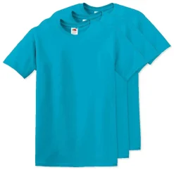 Pack de 3 Fruit of the Loom SC6 - T-Shirt Manches Courtes 100% Coton