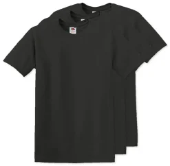 Pack de 3 Fruit of the Loom SC6 - T-Shirt Manches Courtes 100% Coton