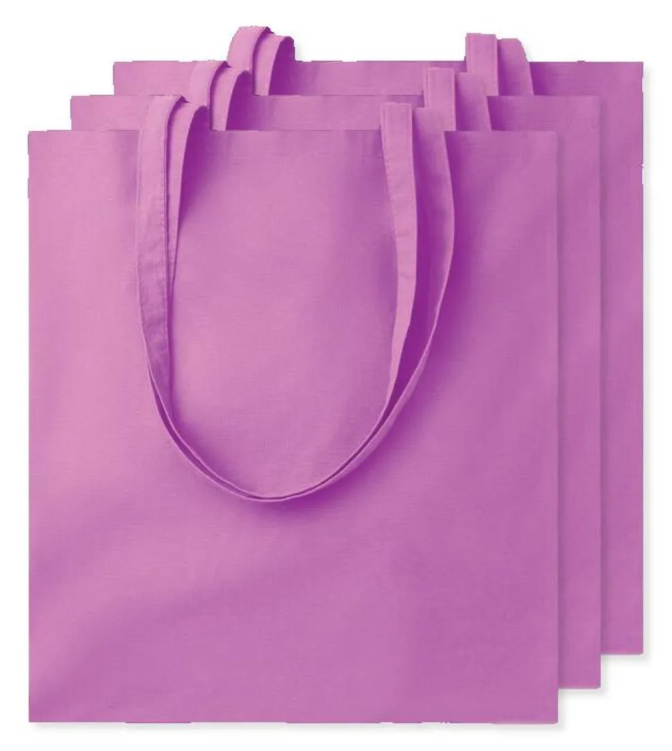 Pack de 30 GiftRetail MO9268 - COTTONEL COLOUR + Sac shopping coton 140gr/m²
