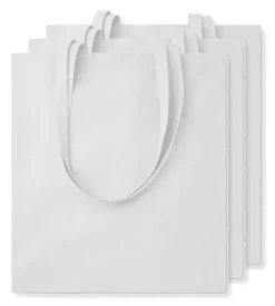 Pack de 3 GiftRetail MO9268 - COTTONEL COLOUR + Sac shopping coton 140gr/m²