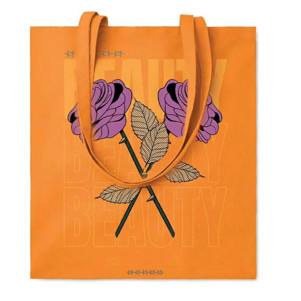 Pack de 5 GiftRetail MO9268 - COTTONEL COLOUR + Sac shopping coton 140gr/m²