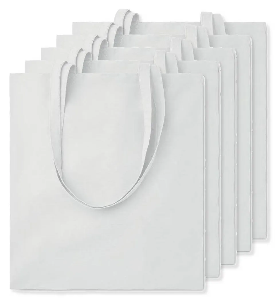 Pack de 5 GiftRetail MO9268 - COTTONEL COLOUR + Sac shopping coton 140gr/m²