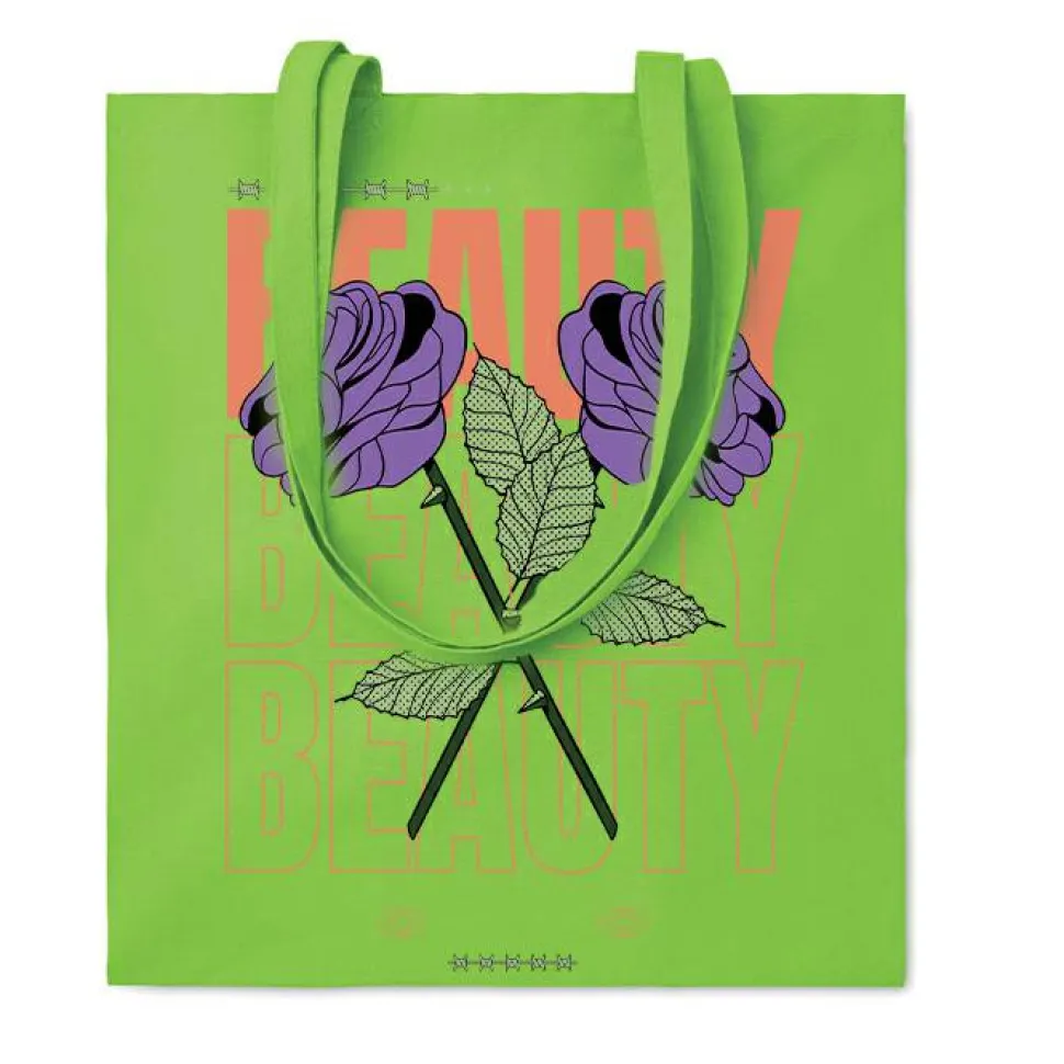 Pack de 5 GiftRetail MO9268 - COTTONEL COLOUR + Sac shopping coton 140gr/m²