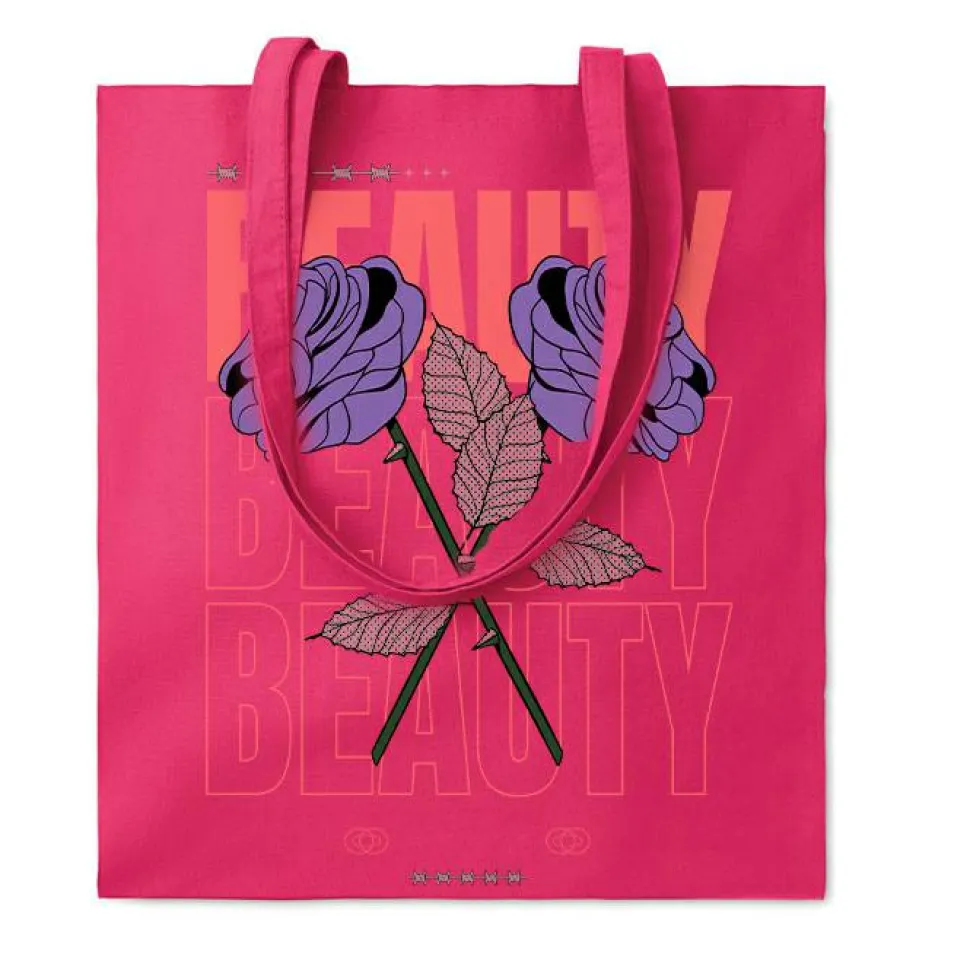 Pack de 5 GiftRetail MO9268 - COTTONEL COLOUR + Sac shopping coton 140gr/m²