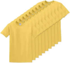 Pack de 100 Gildan 5000 - T-Shirt en Coton™ épais pour adultes