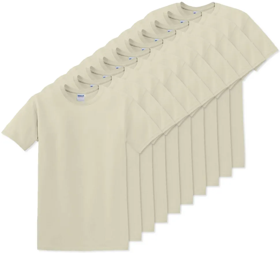 Pack de 100 Gildan 5000 - T-Shirt en Coton™ épais pour adultes