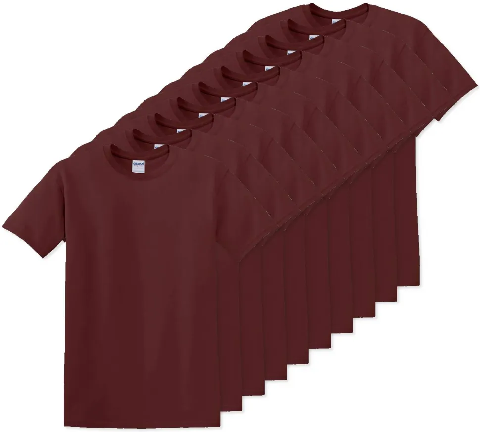 Pack de 100 Gildan 5000 - T-Shirt en Coton™ épais pour adultes