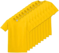 Pack de 100 Gildan 5000 - T-Shirt en Coton™ épais pour adultes
