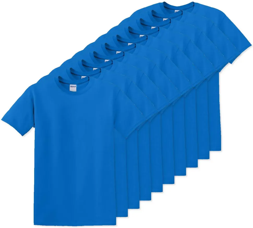 Pack de 100 Gildan 5000 - T-Shirt en Coton™ épais pour adultes