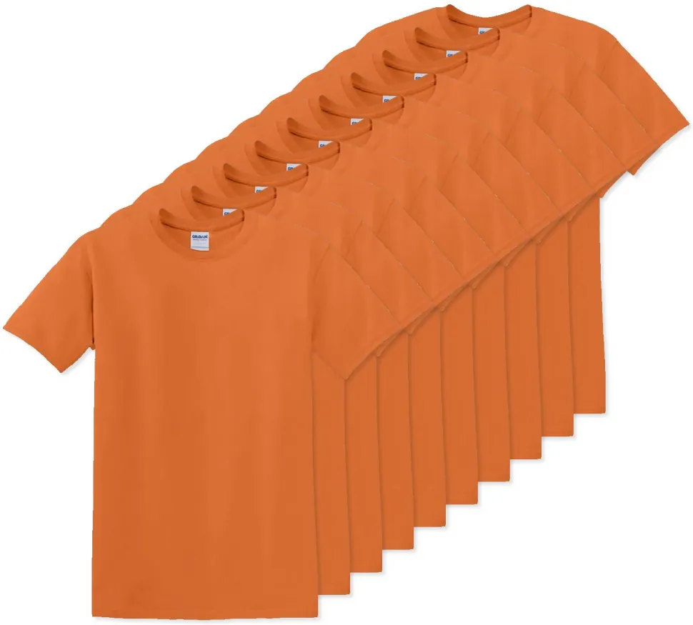 Pack de 100 Gildan 5000 - T-Shirt en Coton™ épais pour adultes