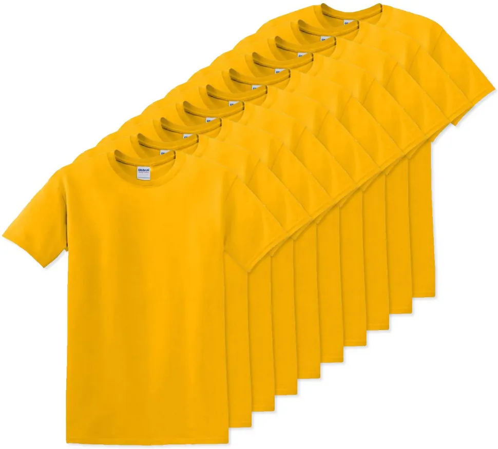 Pack de 100 Gildan 5000 - T-Shirt en Coton™ épais pour adultes