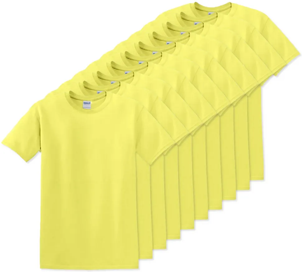 Pack de 100 Gildan 5000 - T-Shirt en Coton™ épais pour adultes