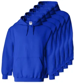 Paquet de 50 Gildan 18500 - Sweat à capuche en molleton épais.