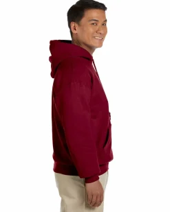Paquet de 50 Gildan 18500 - Sweat à capuche en molleton épais.