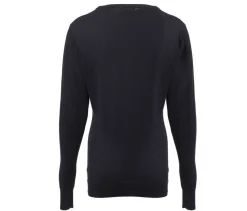 Pen Duick PK451 - Pull Femme Col V en Coton et Acrylique
