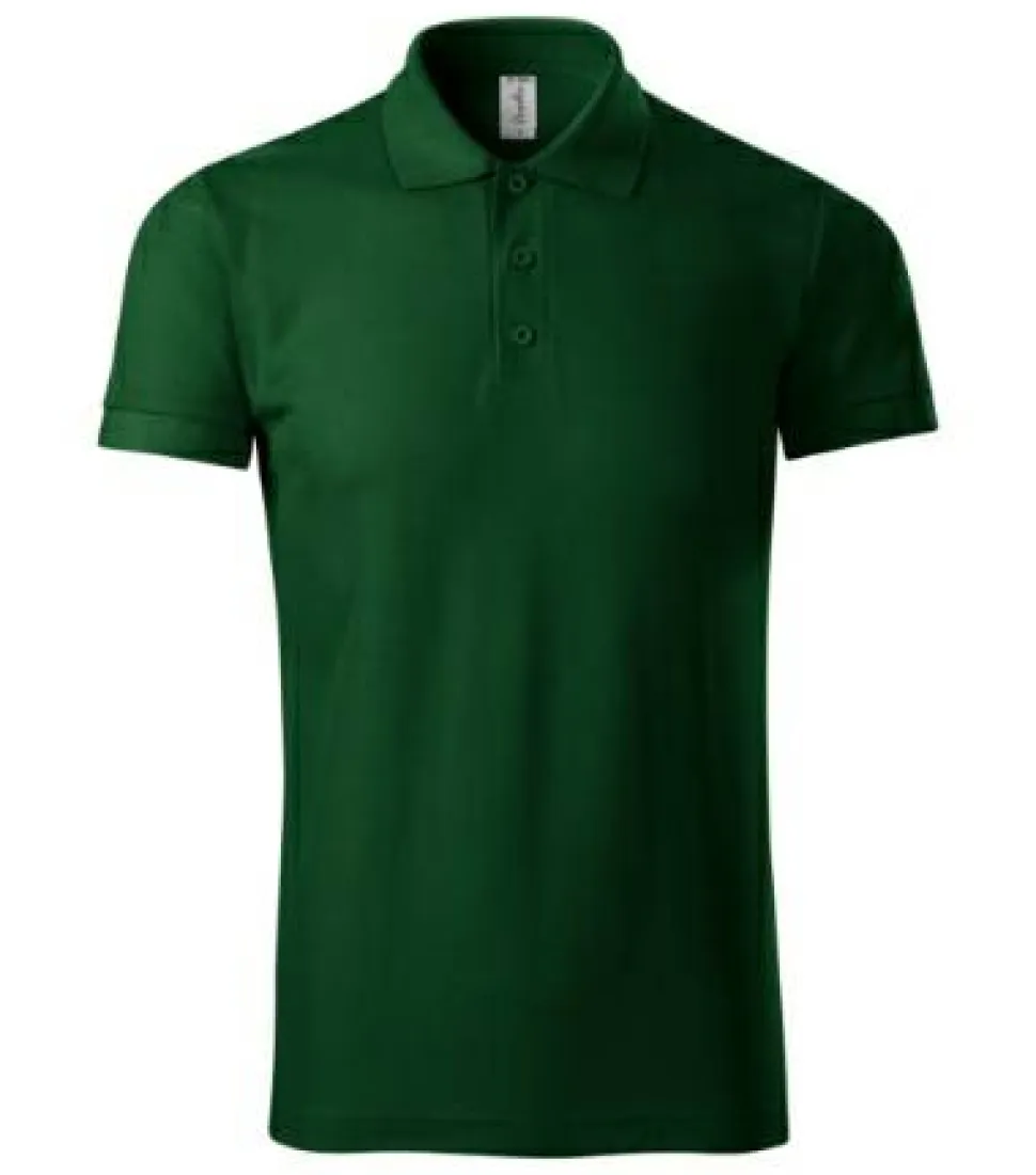 Piccolio P2X - Élégance Polo avec Boutons en Tissu