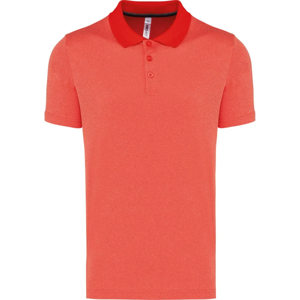 Proact PA496 - Polo chiné manches courtes adulte
