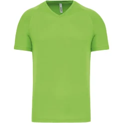PROACT PA476 - T-shirt de sport manches courtes col v homme