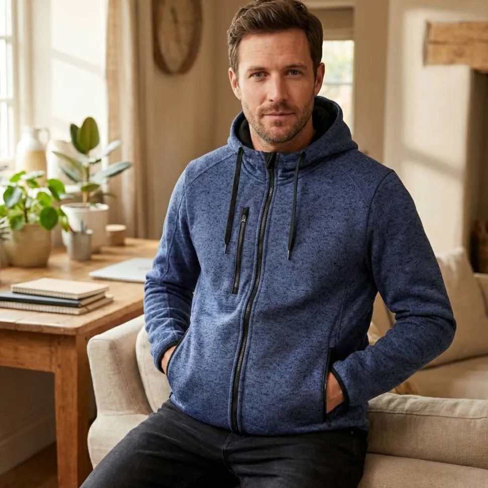 Proact PA365 - Veste à capuche homme chiné