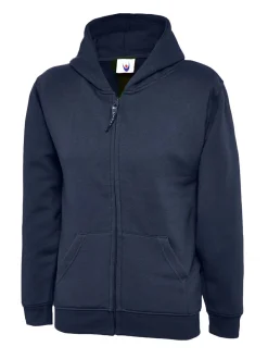 Radsow by Uneek UC506 - Sweat shirt pour enfants avec capuche et fermeture éclair