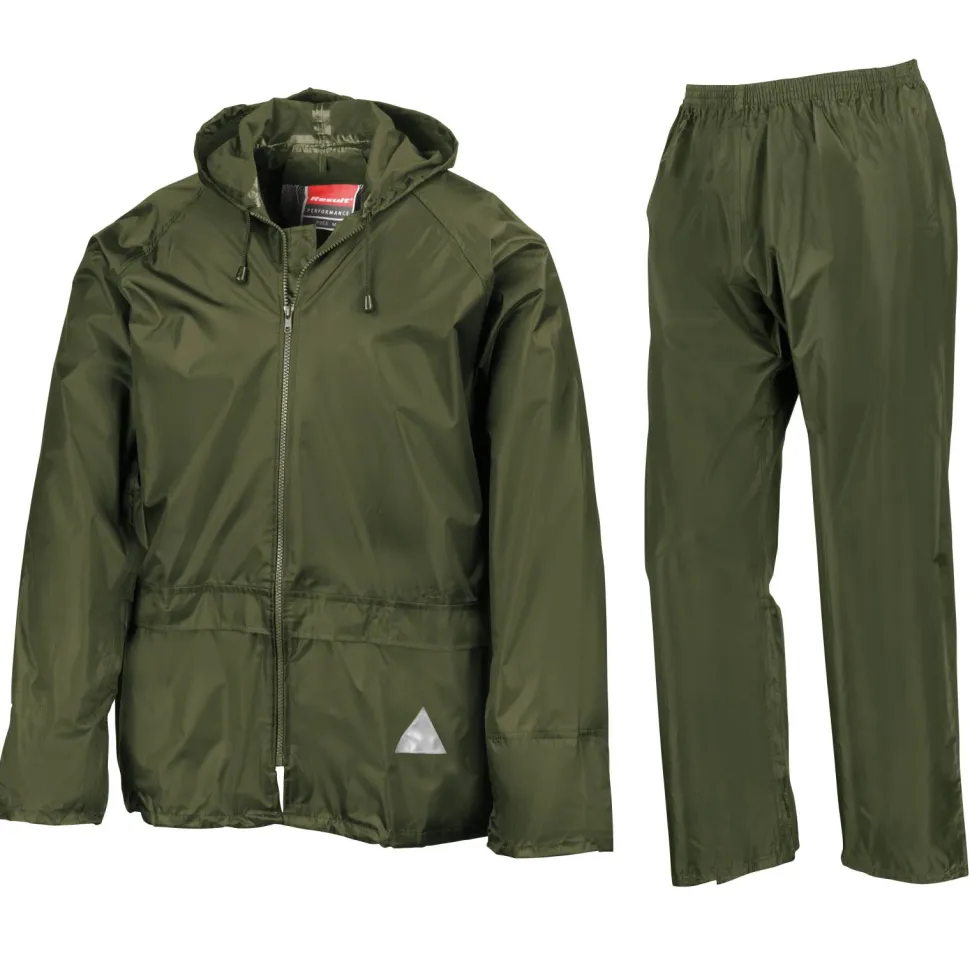 Result RE95A - Ensemble veste/pantalon imperméable épais