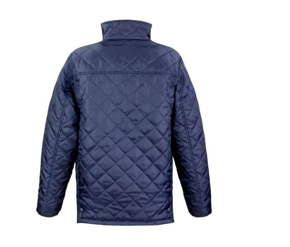 Result RS195 - Veste Élégante à Grand Zip et Col Velours
