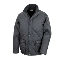 Result RS195 - Veste Élégante à Grand Zip et Col Velours