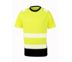 RESULT RS502X - T-shirt haute visibilité en polyester recyclé