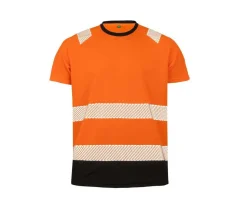 RESULT RS502X - T-shirt haute visibilité en polyester recyclé