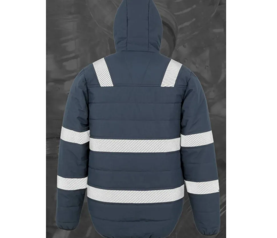 RESULT RS500X - Veste haute visibilité en polyester recyclé