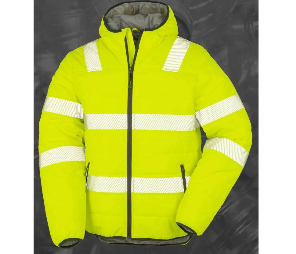 RESULT RS500X - Veste haute visibilité en polyester recyclé
