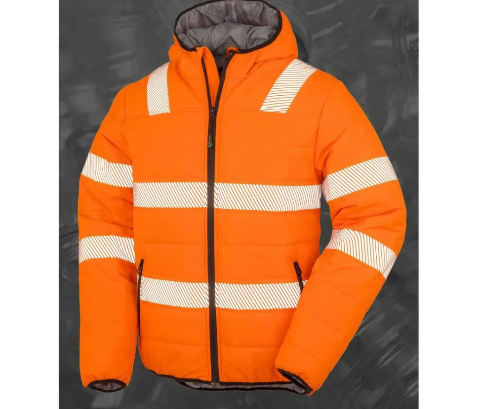 RESULT RS500X - Veste haute visibilité en polyester recyclé