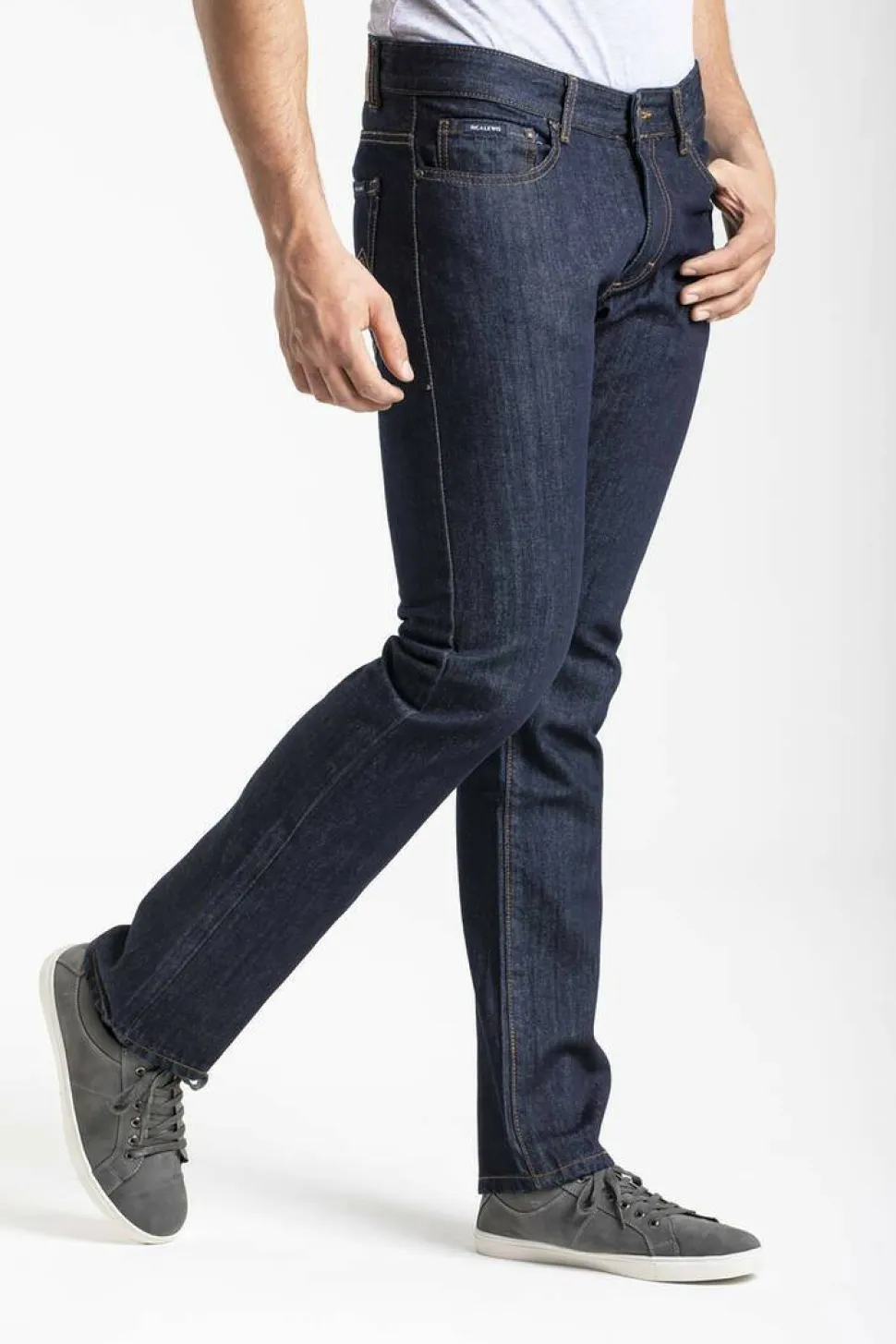 RICA LEWIS RL700 - Jean Homme Coupe Droite Lave