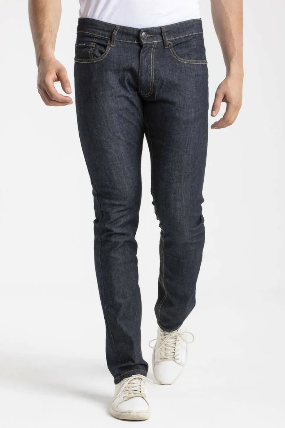 RICA LEWIS RL800 - Jean Homme Ajuste Stretch Brut