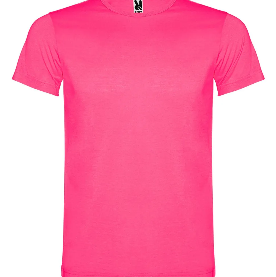 Roly CA6534 - AKITA T-shirt manches courtes en couleurs fluo
