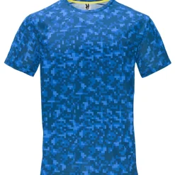 Roly CA0201 - ASSEN T-shirt technique en manches courtes avec motifs