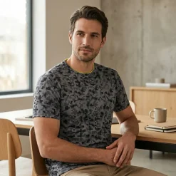 Roly CA0201 - ASSEN T-shirt technique en manches courtes avec motifs