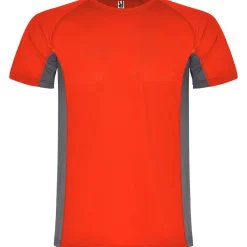 Roly CA6595 - SHANGHAI T-shirt technique combiné avec deux tissus en polyester