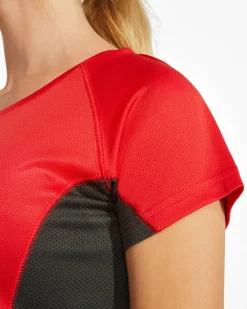 Roly CA6648 - SHANGHAI WOMAN T-shirt technique combiné avec deux tissus en polyester