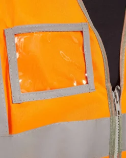 Roly CC9311 - POLUX Gilet haute visibilité avec fermeture éclair